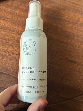 Melvory Orange Blossom Toner, new without box